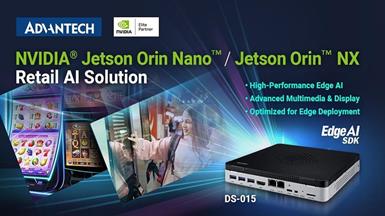 Advantech ra mắt DS-015: giải pháp Edge AI siêu mỏng, bảo mật dành cho các hệ thống ki-ốt tự phục vụ